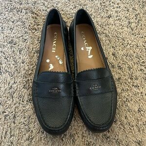 Never worn Coach Loafers
